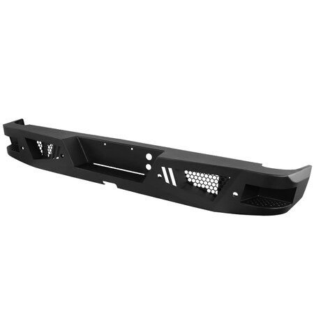Spec-D Tuning 07-17 GMC Sierra 1500 Rear Bumper BBR-SIE0715BK-A-WB